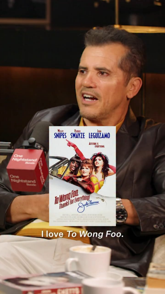 John Leguizamo talks about the impact of drag comedy To Wong Foo: Thanks for Everything, Julie Newmar