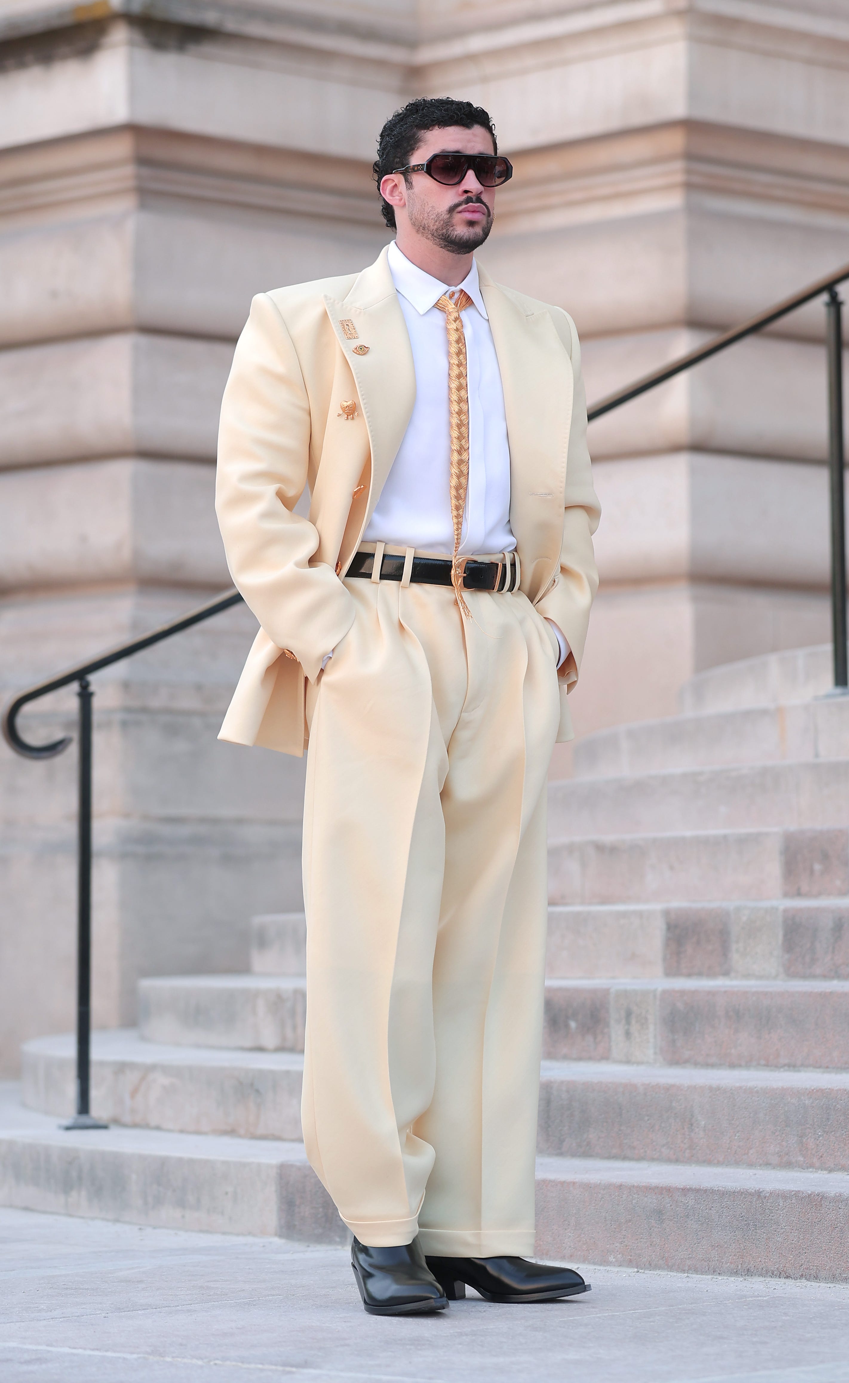 Schiaparelli - Outside Arrivals - Paris Fashion Week - Haute Couture Fall/Winter 2026/2027