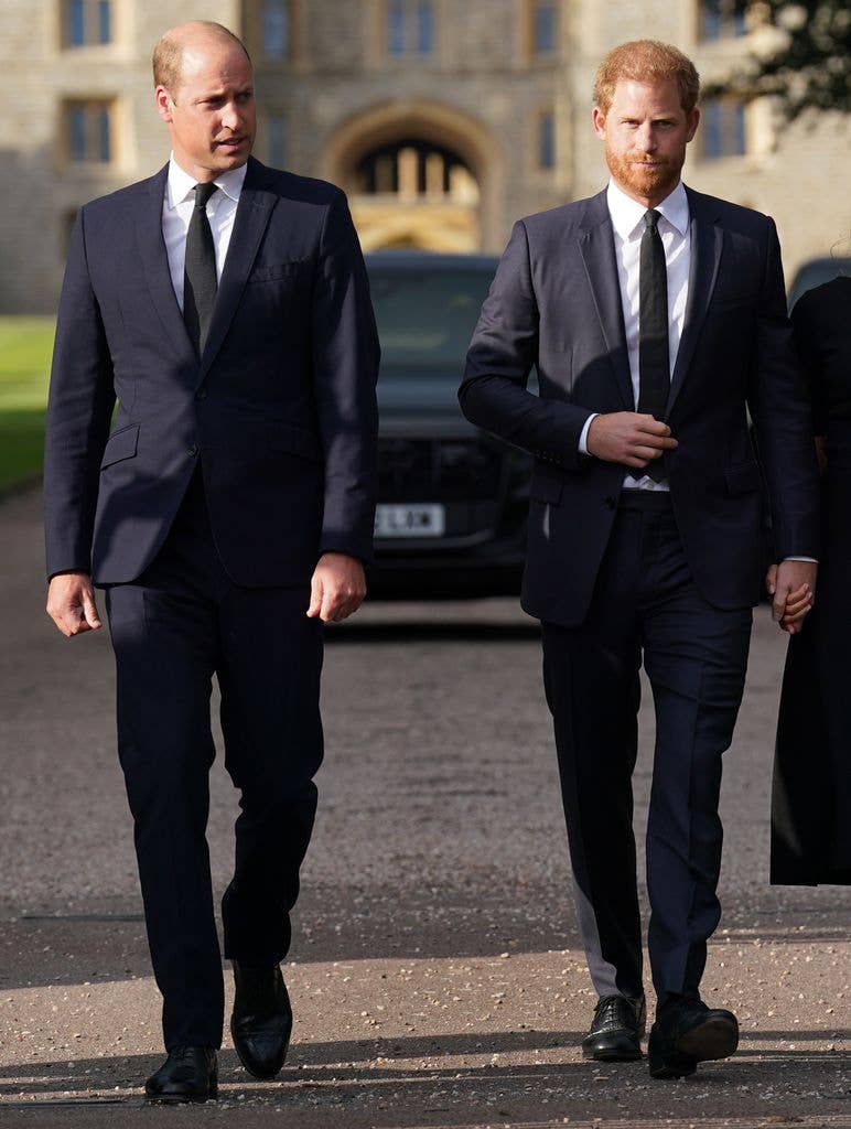 The brothers haven't been on good terms since Harry left the royal family in 2020