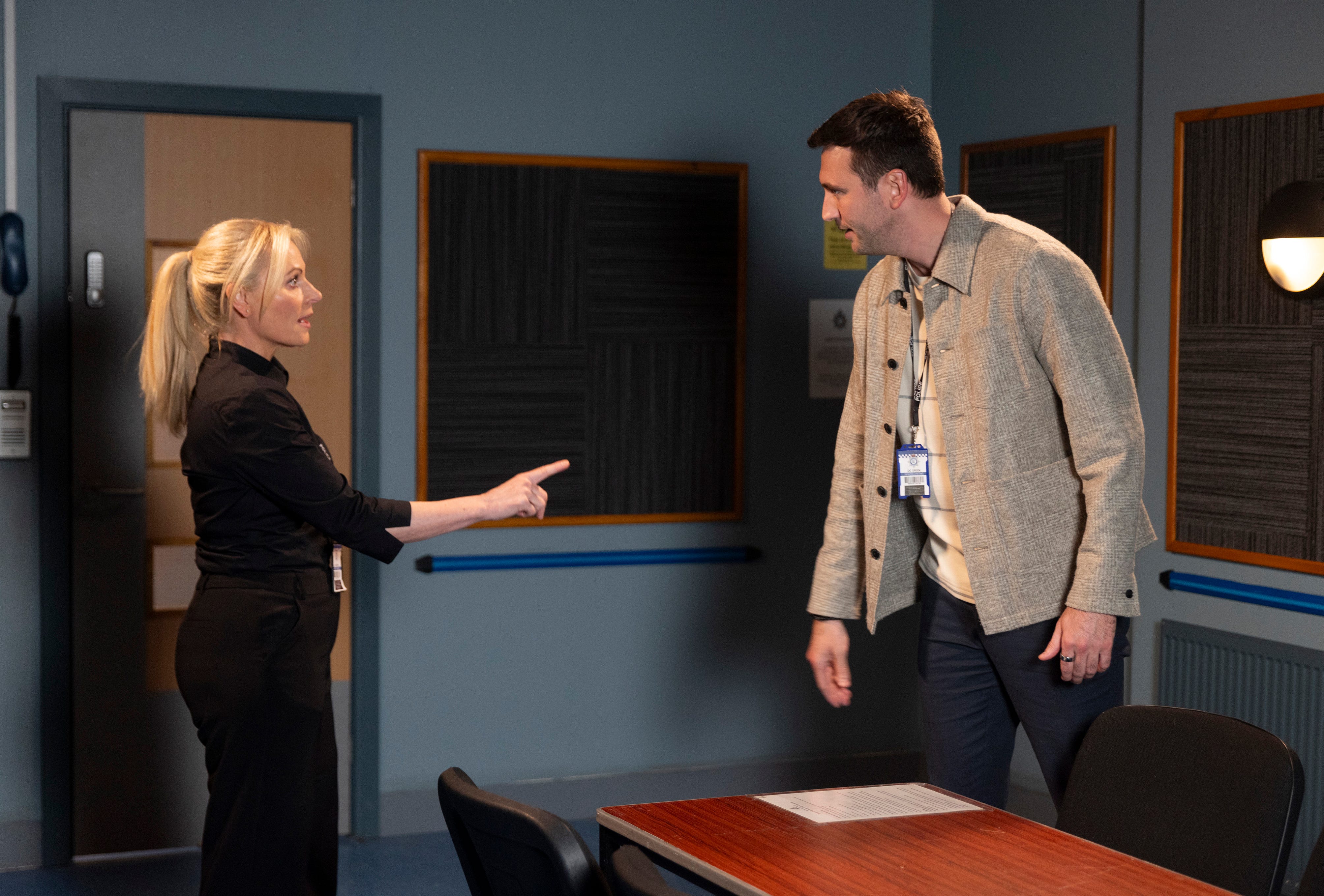 lisa swain, kit green, coronation street