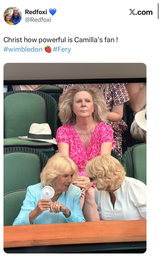 Seen at Wimbledon