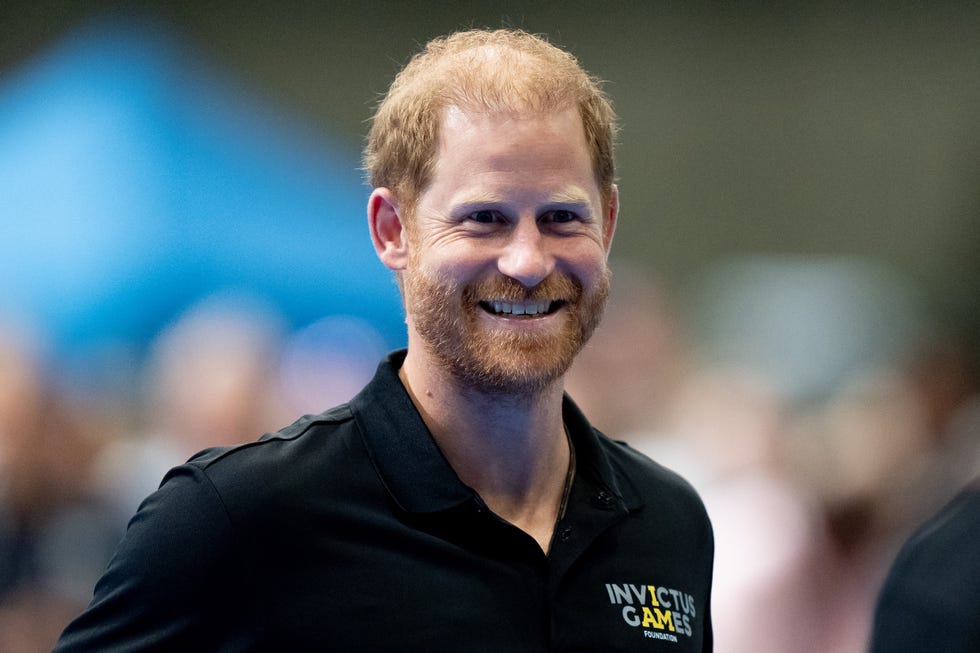 birmingham, england july 10: prince harry, duke of sussex takes part in a session of pickleball, one of the two new sports for the invictus games, during the invictus "1 year to go" event at the national exhibition centre on july 10, 2026 in birmingham, england. birmingham will host the games in july 2027, marking the first time the games have returned to the uk since 2014, and will introduce three new sports to the invictus games programme. (photo by aaron chown pool/getty images) birmingham, england july 10: prince harry, duke of sussex takes part in a session of pickleball, one of the two new sports for the invictus games, during the invictus "1 year to go" event at the national exhibition centre on july 10, 2026 in birmingham, england. birmingham will host the games in july 2027, marking the first time the games have returned to the uk since 2014, and will introduce three new sports to the invictus games programme. (photo by aaron chown pool/getty images)