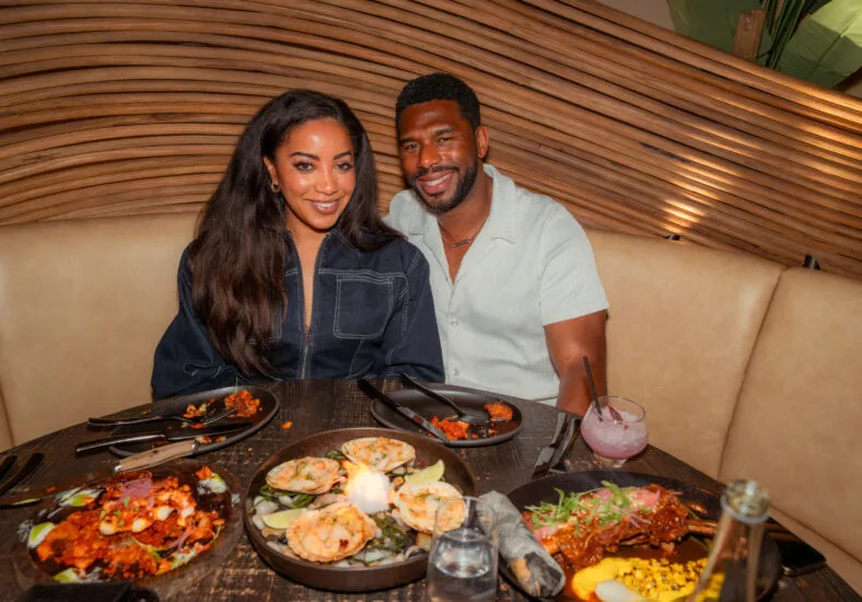 Tiffany Pennywell-Brown and Brett Brown