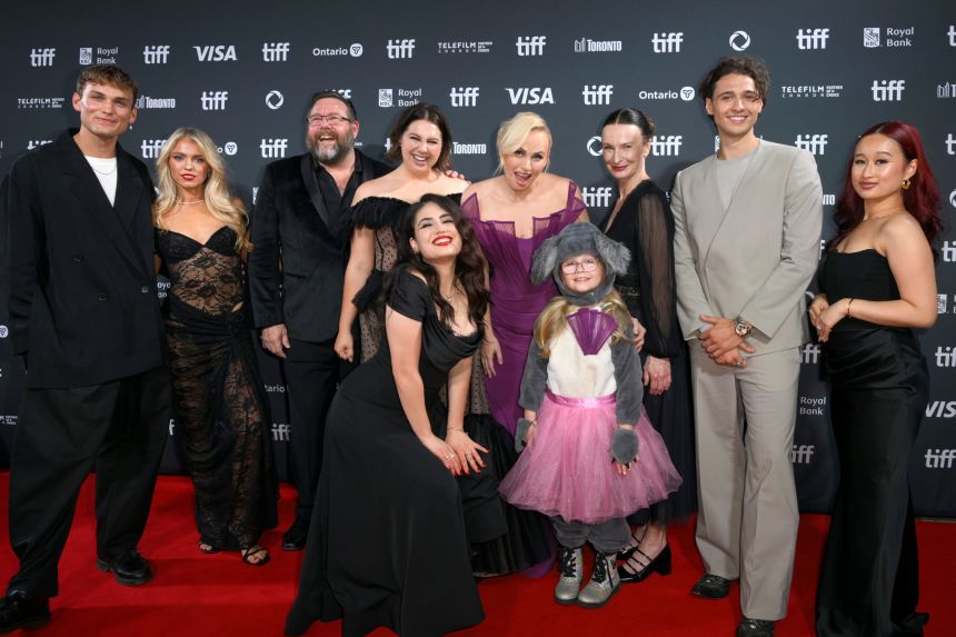 Cast and crew at the premiere of 