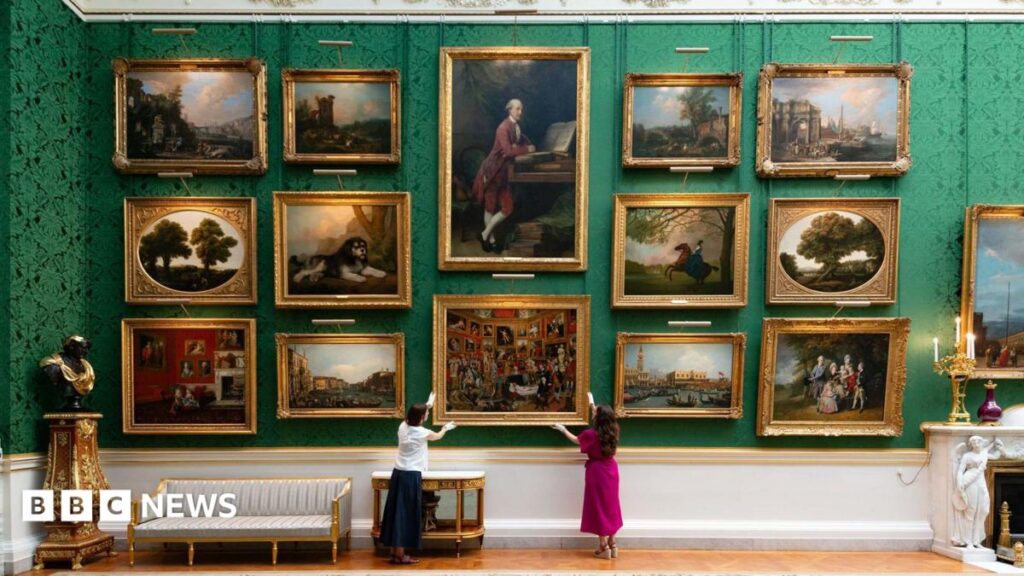 Buckingham Palace’s Picture Gallery doubles number of paintings Swingers