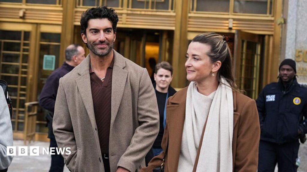 Justin Baldoni describes painful saga as he breaks silence on Blake Lively dispute Actor Justin Baldoni and his wife, Emily, appear outside of a New York courthouse
