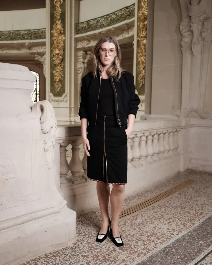 Honor Swinton at Chanel Fall Winter 2026 Haute Couture show