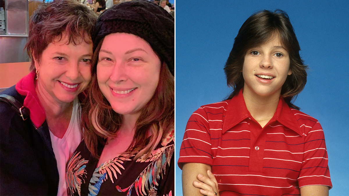 Kristy McNichol and Carnie Wilson selfie/Kristy in 