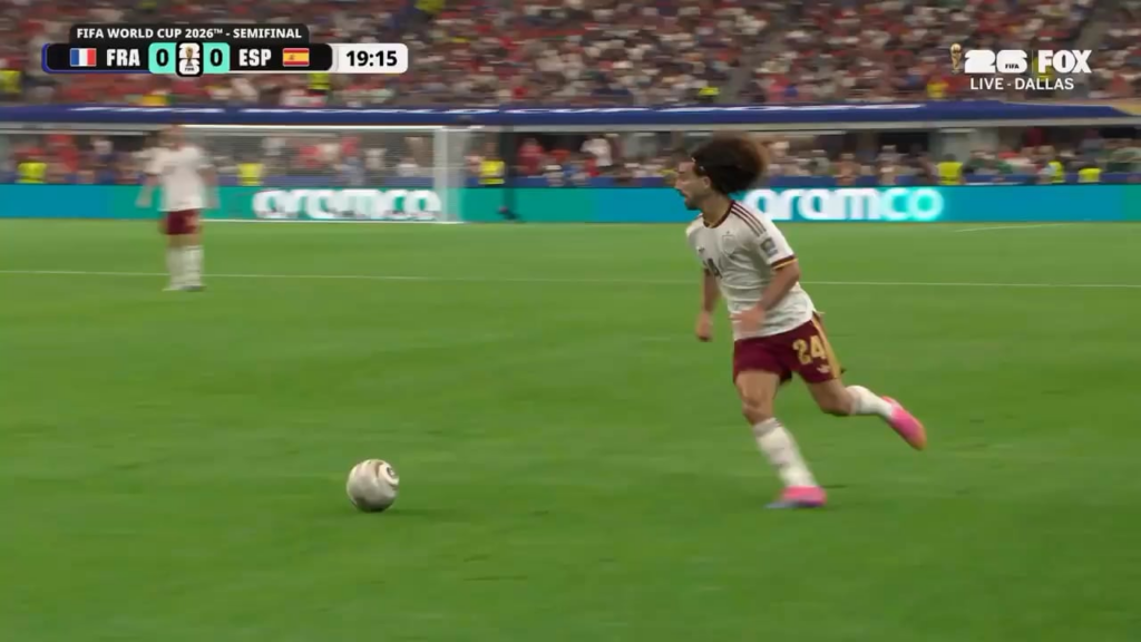 Spain advances to the FIFA World Cup finals after defeating France 2-0.