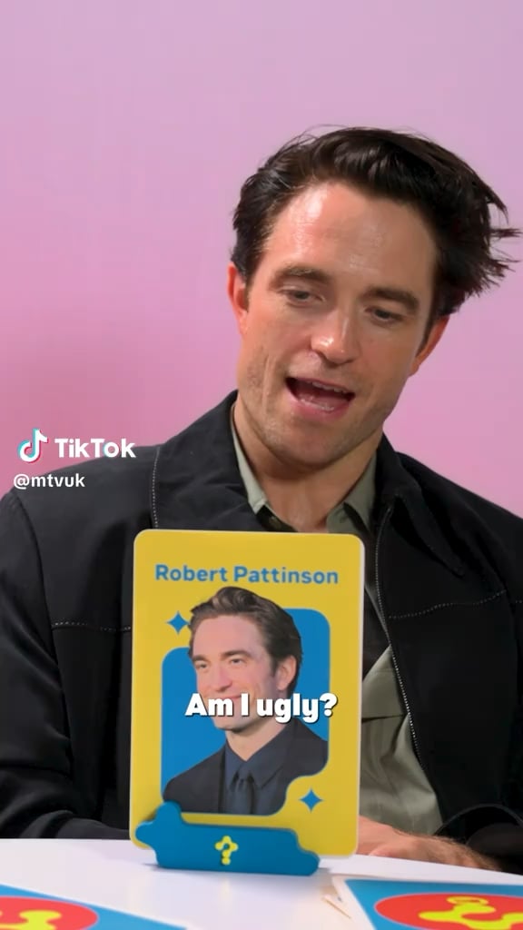 Robert Pattinson being Robert Pattinson on the Odyssey press tour "Am I ugly?"