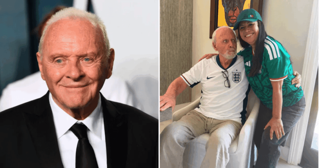 Sir Anthony Hopkins, 88, unrecognisable as he supports England in World Cup Sir Anthony Hopkins, 88, unrecognisable as he supports England in World Cup