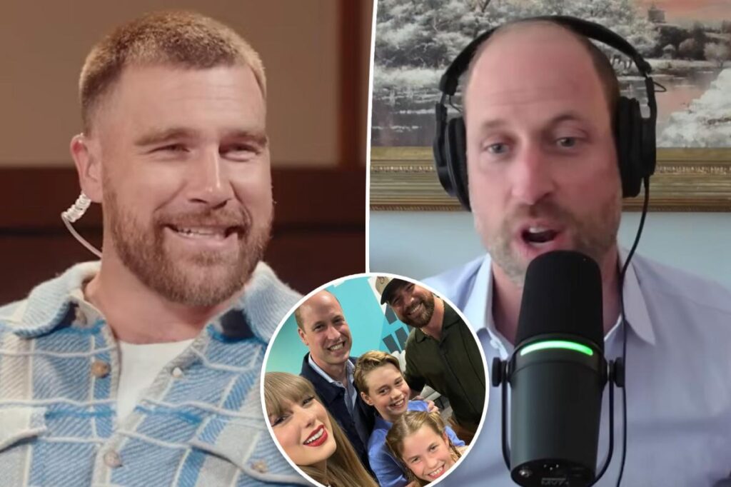 Travis Kelce, Prince William detail meeting at Taylor Swift’s concert on ‘New Heights’ podcast Travis Kelce, Prince William detail meeting at Taylor Swift's concert on 'New Heights' podcast