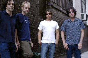 UNITED STATES - JULY 01: Fountains of Wayne band members Adam Schlesinger, Chris Collingwood, Brian Young, and Jody Porter. (Photo by James Keivom/NY Daily News Archive via Getty Images)