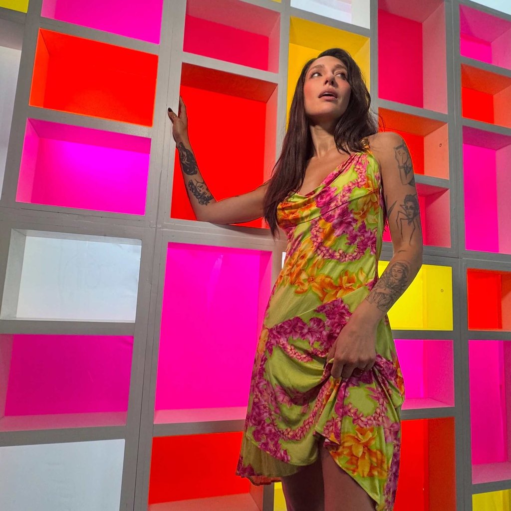 Tefi Pessoa is the co-host of Love Island USA: Aftersun. Photo: @hellotefi/Instagram