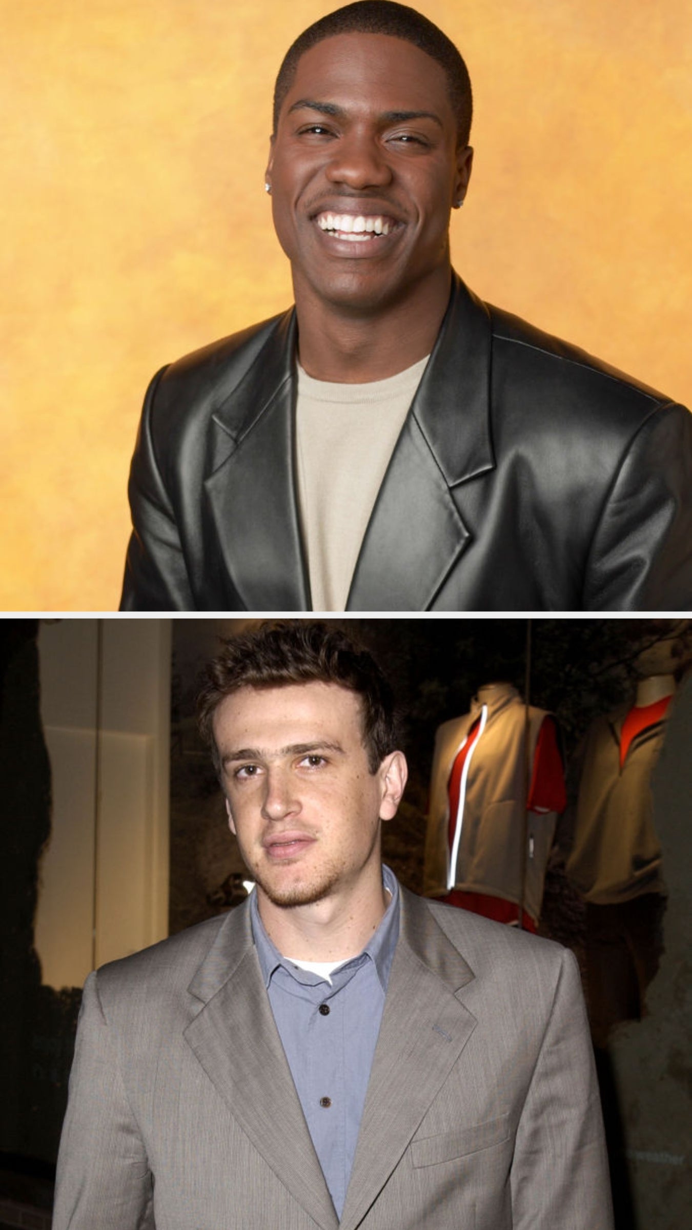 Kevin Hart and Jason Segel in the early 2000s