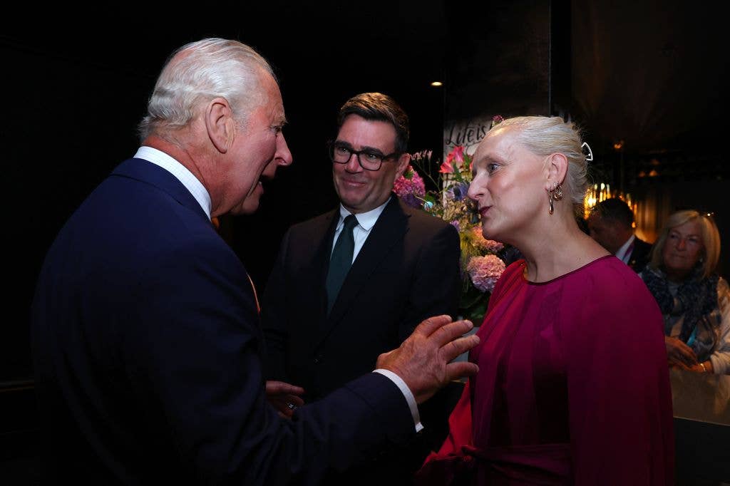 The King met new Prime Minister Andy Burnham