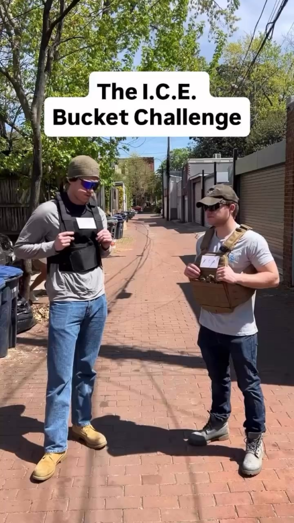 There is a new ICE bucket challenge