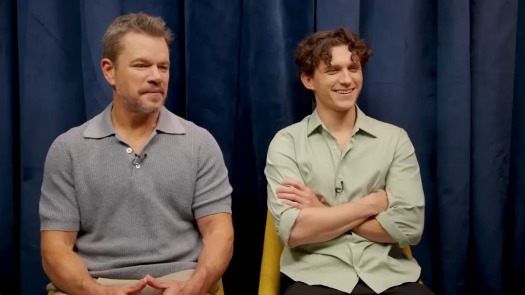 Matt Damon on the first person he told about being cast in The Odyssey: "I immediately called my wife... who was [busy]. Then I called Ben and he freaked out. I hung up with him and my wife texted me: 'Why didn't you tell me first?' Cause Ben had run into her office to tell her"