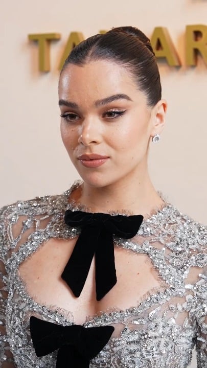 Hailee Steinfeld at Paris fashion week