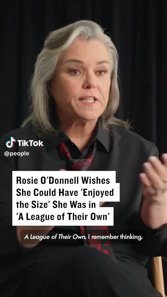 Rosie O'Donnell to Penny Marshall when she told her to lose 20 lbs. for 'A League of Their Own': "You think I carry it around for fun, Penny? You think I could get it off, but I've just been holding onto it for the glory?"