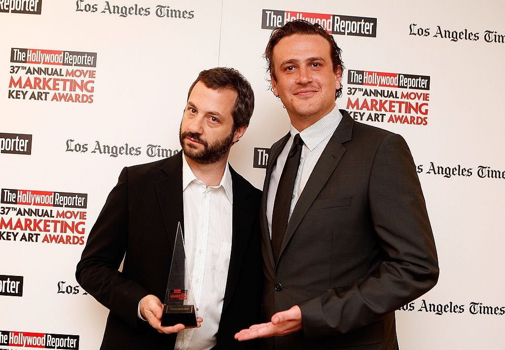 Judd Apatow and Jason Segel in 2008