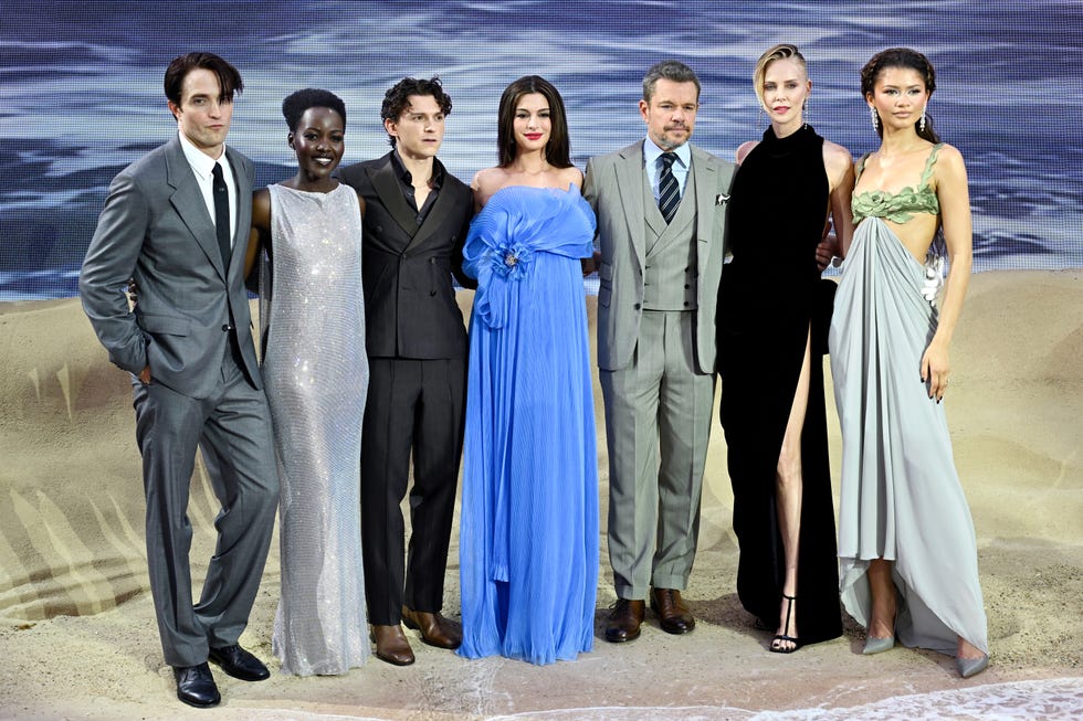 robert pattinson, lupita nyrongo, tom holland, anne hathaway, matt damon, charlize theron, zendaya, the odyssey