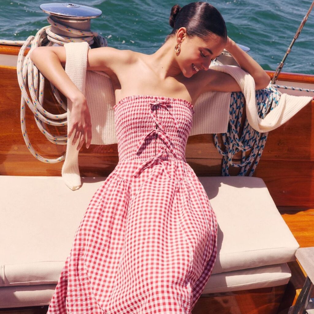 Celebrity Stylist Erin Walsh’s Secret To Making Gingham Look Chic Celebrity Stylist Erin Walsh’s Secret To Making Gingham Look Chic