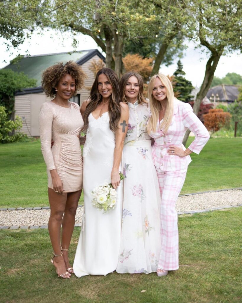 Melanie C Is Married! See her Victoria Beckham wedding dress and wedding photos.
