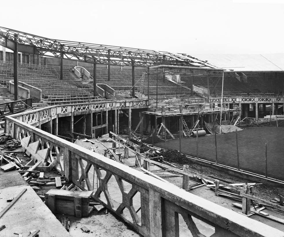 Centre Court Under Construction
