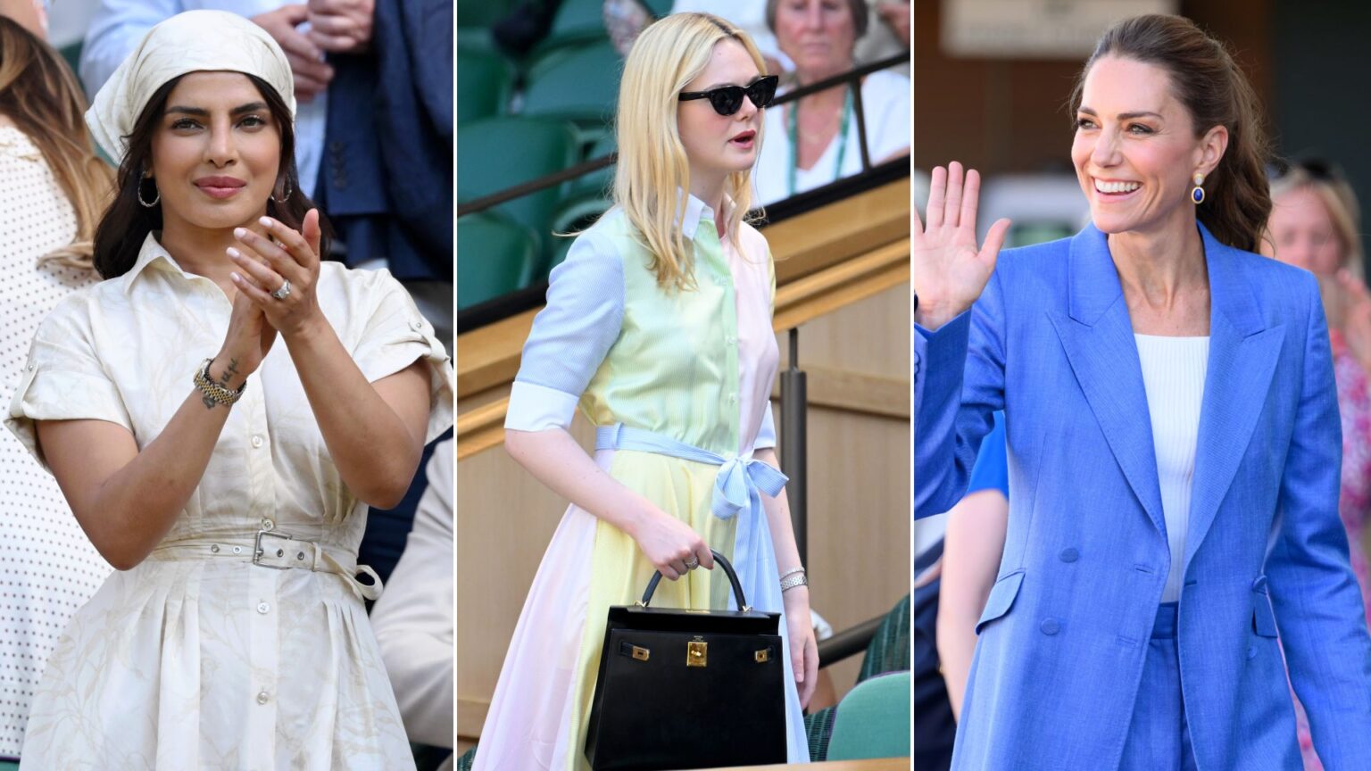 Discover All the Best Wimbledon 2026 Celebrity Looks collage of best-dressed celebrities at wimbledon 2026