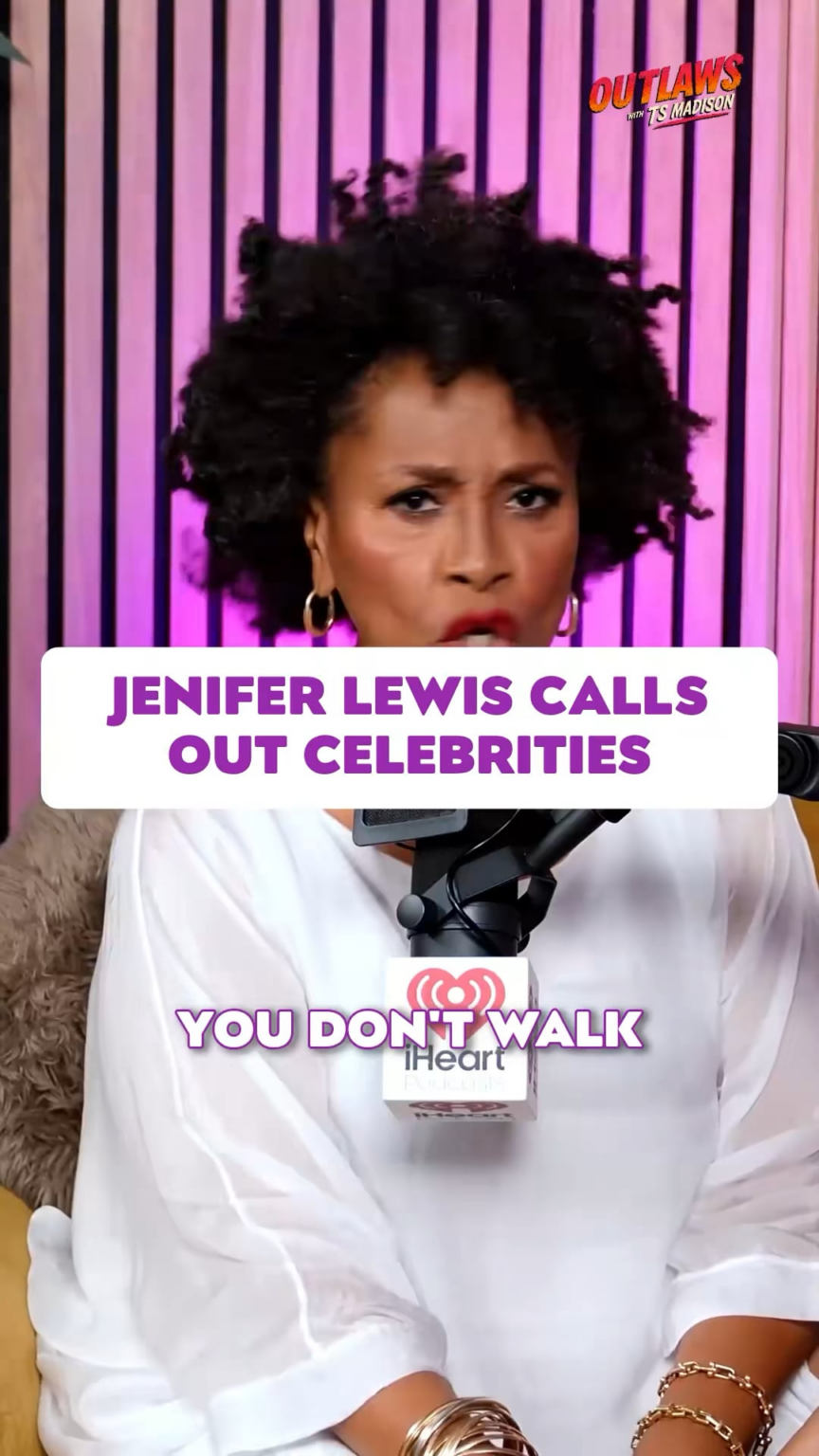 Jenifer Lewis calling out celebs for staying silent about Congo, Sudan & Gaza.