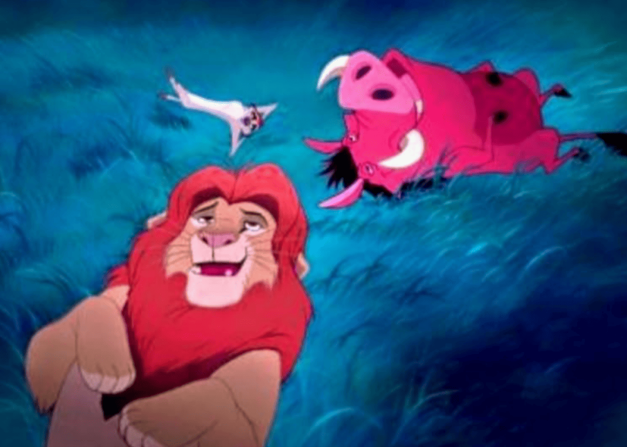 Matthew Broderick, Nathan Lane, Ernie Sabella in ‘The Lion King’. - 