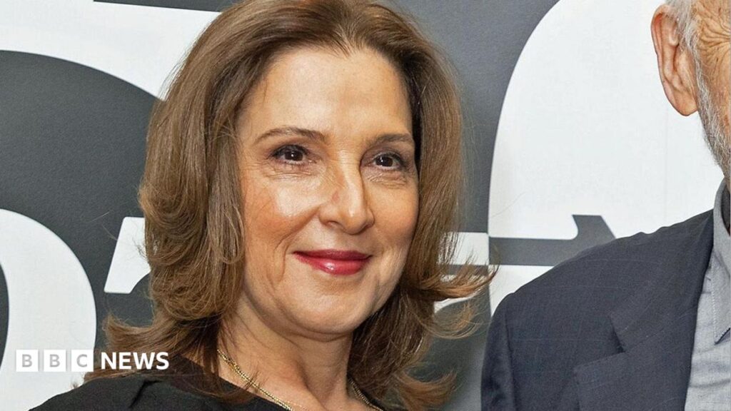 Stalker of James Bond producer Barbara Broccoli given hospital order Barbara Broccoli at an event celebrating 60 years of James Bond, standing in front of a "007" backdrop. She is dressed in black.