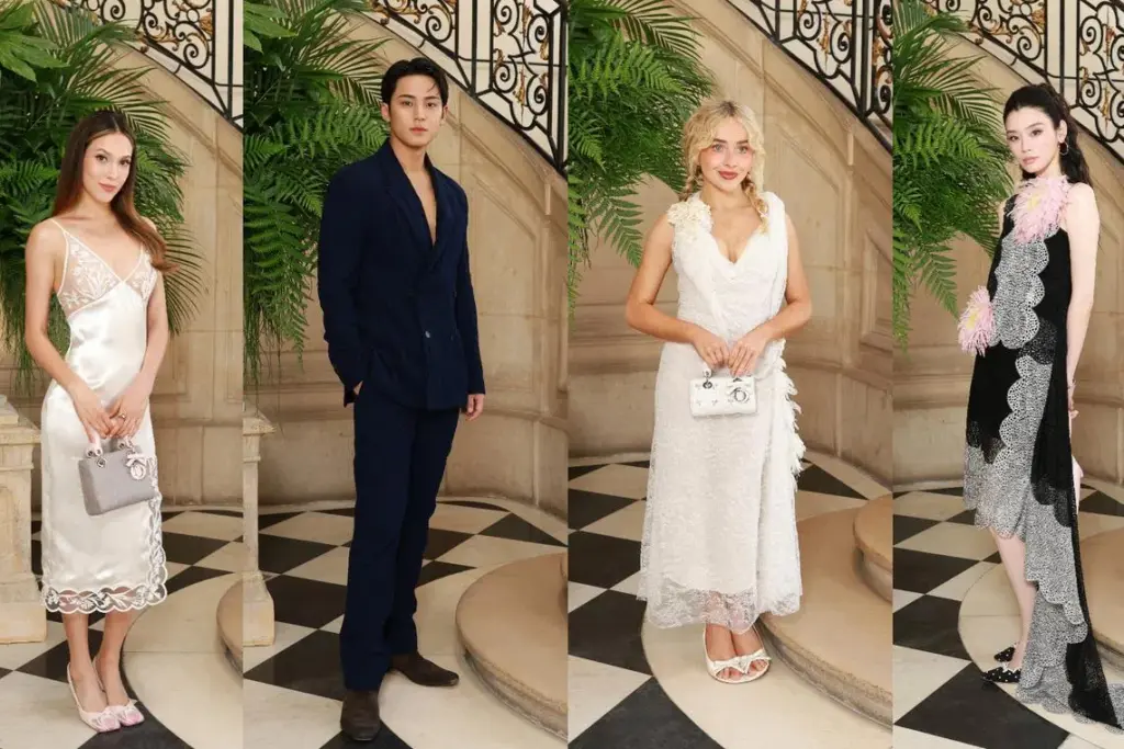 All The Stunning Celebrity Looks At Dior's Fall Winter 2026-2027 Haute Couture Show