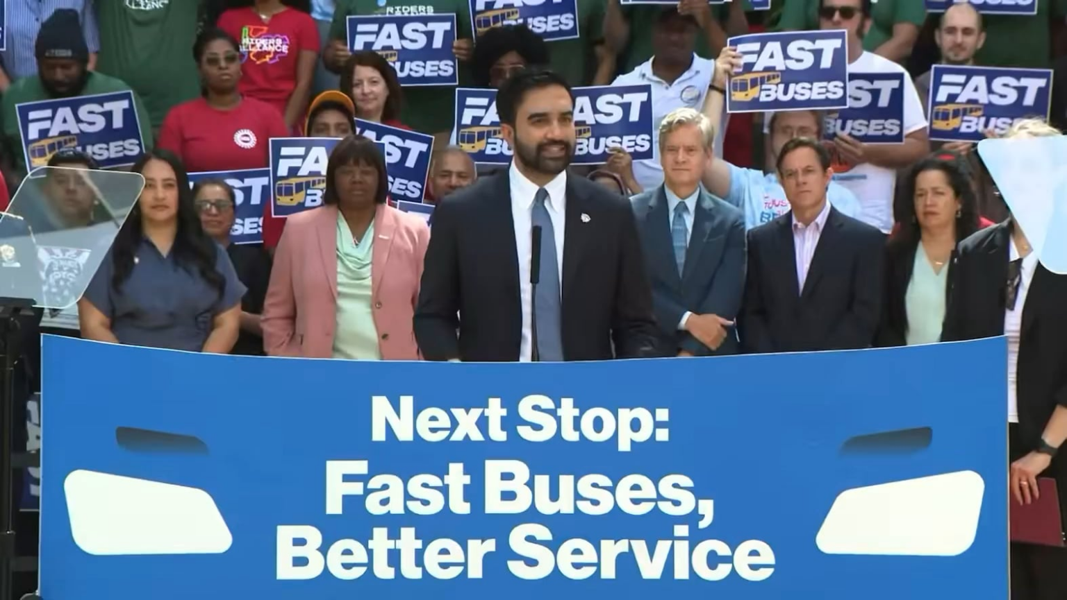 “Egypt were robbed yesterday” declares former amateur footballer and current NYC mayor Mamdani during speech announcing faster bus service