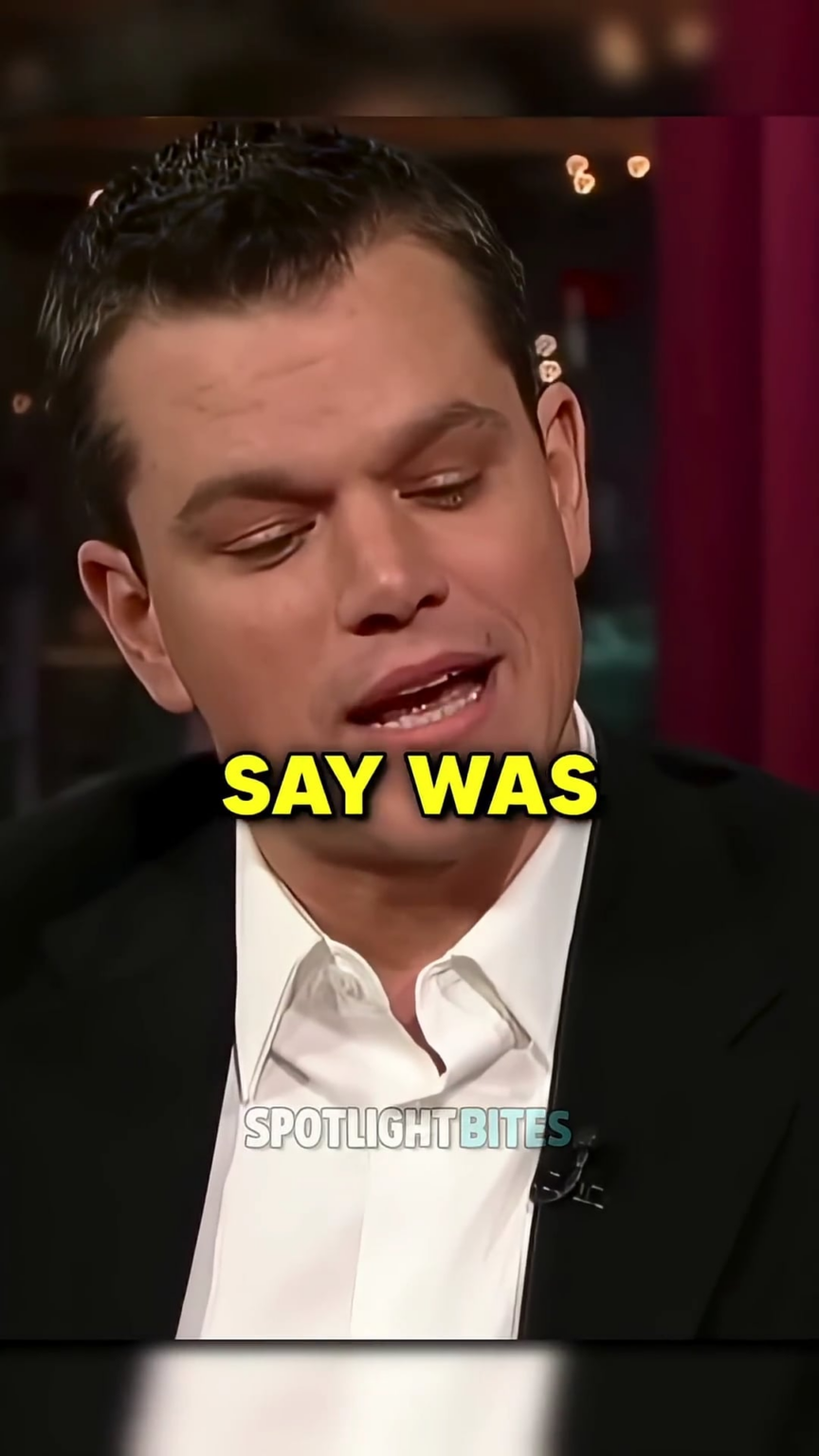Matt Damon's spot-on impersonation of Matthew McConaughey