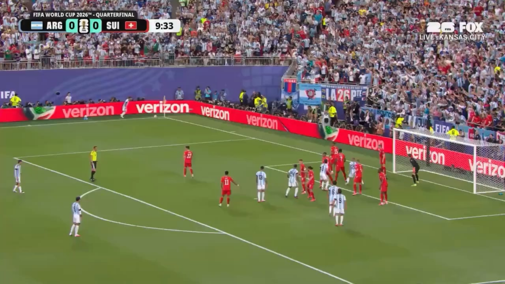 Argentina beat Switzerland to advance to the semi-finals of the World Cup where they will face England