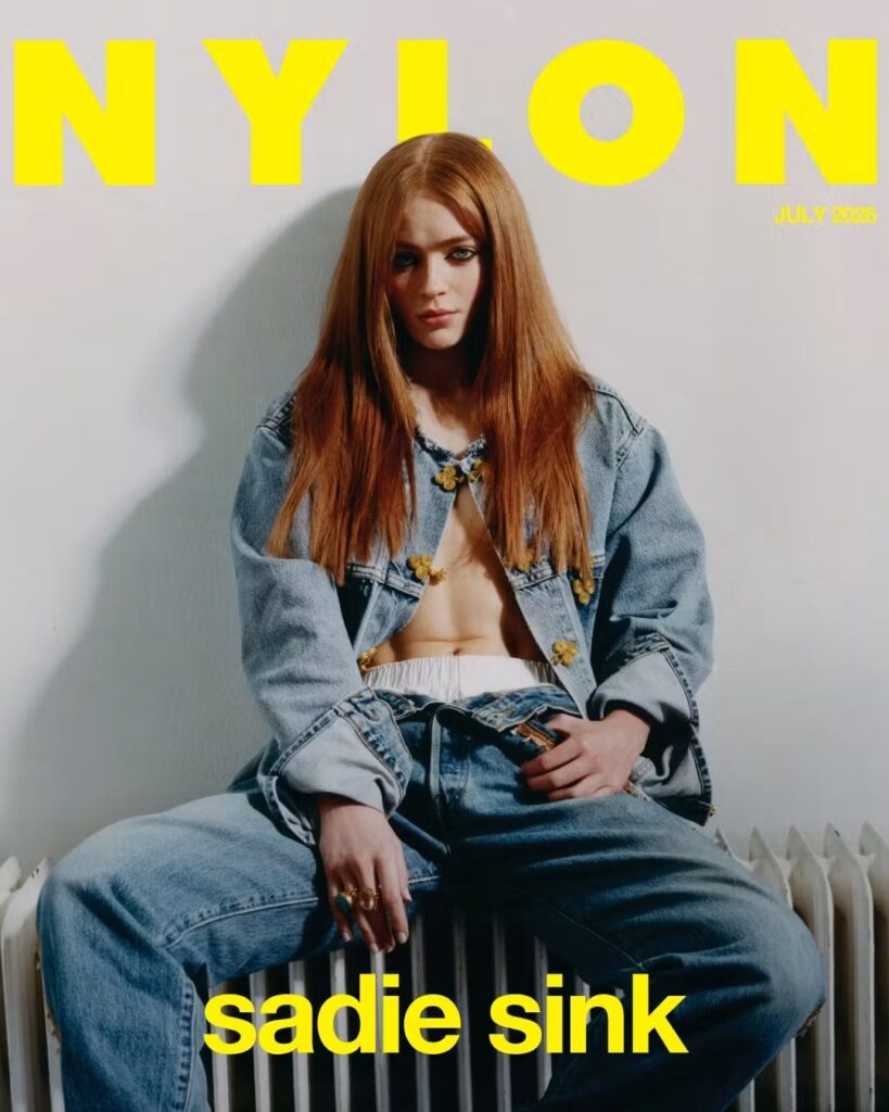 Sadie Sink for Nylon