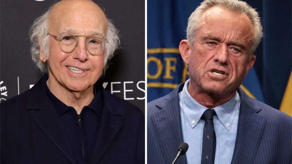 Larry David Mocks RFK Jr. by Saying ‘Drop Dead, Bobby’ in New HBO Show, Which Reunites ‘Curb’ Cast Except for Cheryl Hines