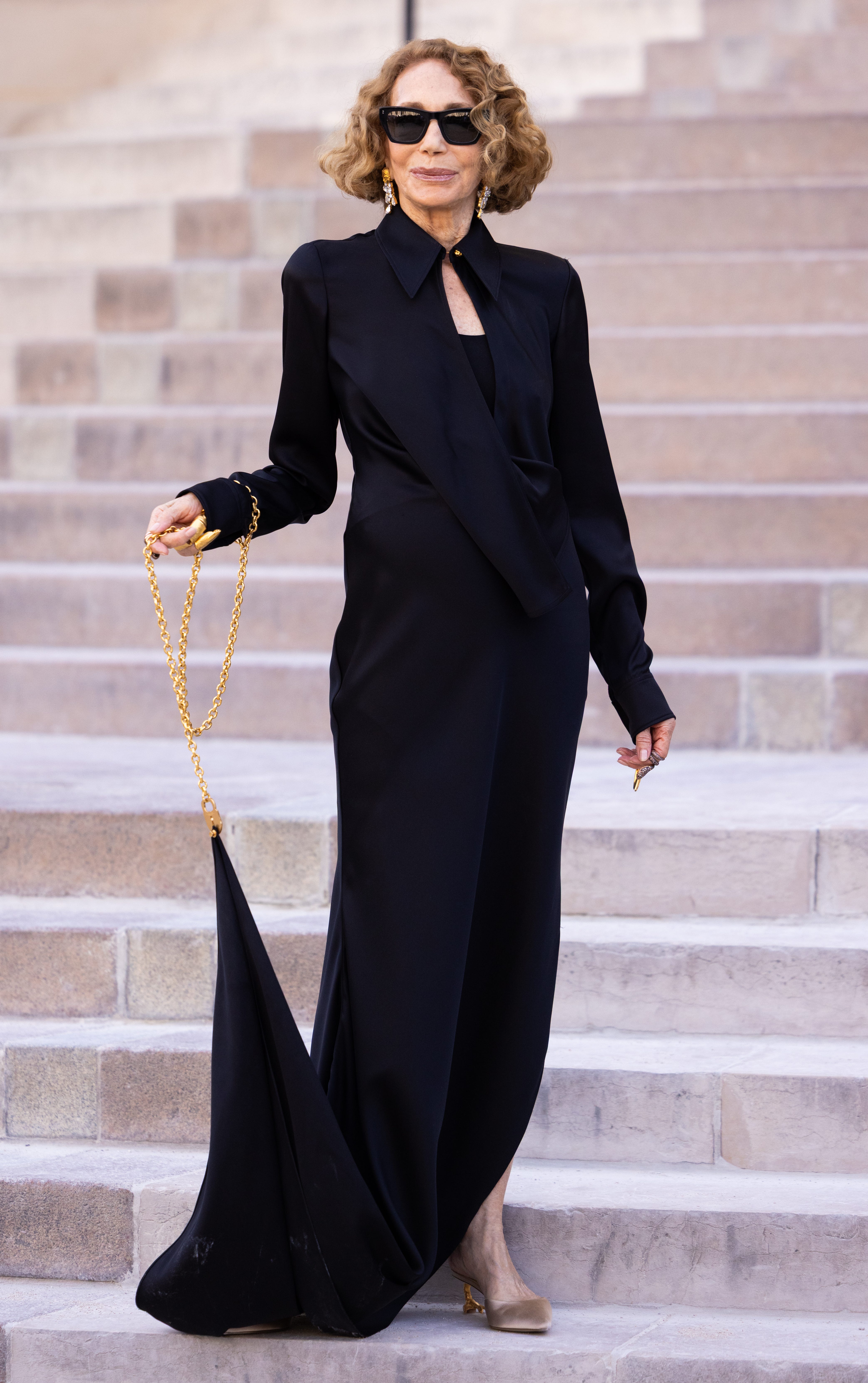 Schiaparelli - Outside Arrivals - Paris Fashion Week - Haute Couture Fall/Winter 2026/2027