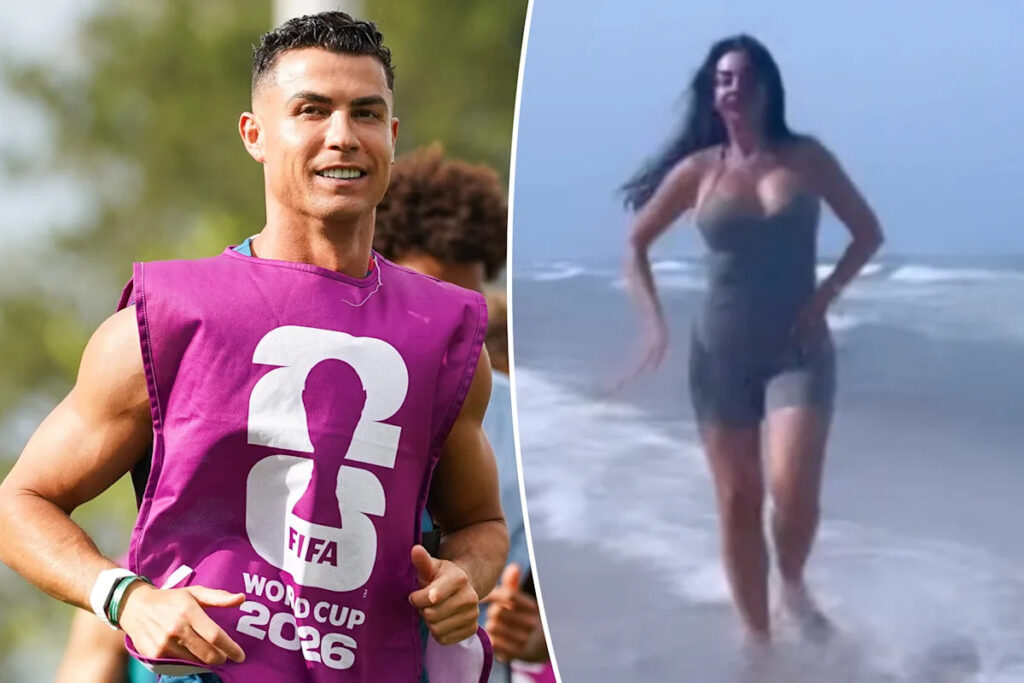 Cristiano Ronaldo’s fiancée Georgina Rodríguez turns heads with beach dance before Portugal World Cup 2026 game Cristiano Ronaldo’s fiancée Georgina Rodríguez turns heads with beach dance before Portugal World Cup 2026 game