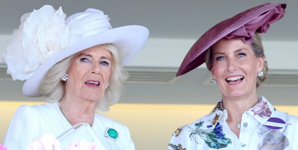 Queen Camilla ‘borrows’ Sophie Duchess of Edinburgh’s ‘sell out’ summer midi