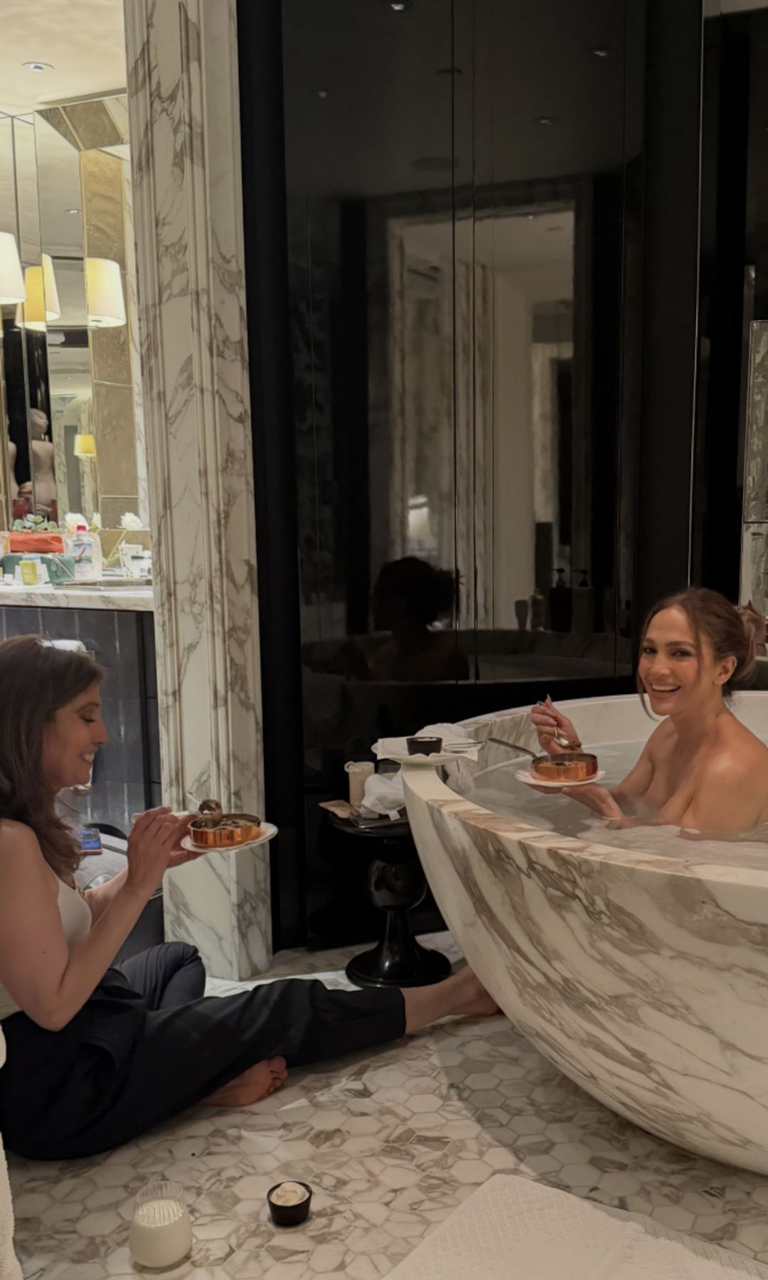 Jennifer and Lynda Lopez went on a birthday trip together