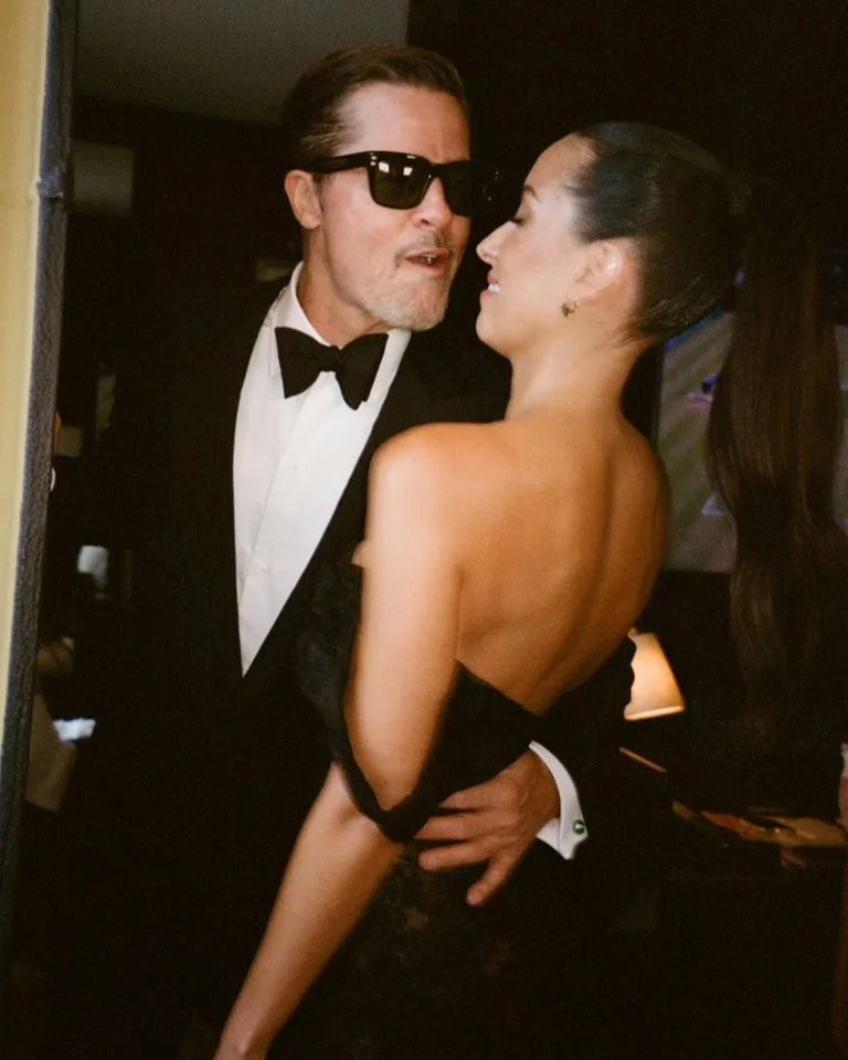 Brad Pitt and Ines de Ramon’s outfits worn to Taylor Swift and Travis Kelce’s weddingCredit: Laurie Zanoletti/Instagram