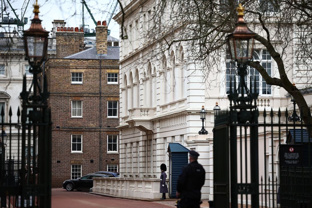 Clarence House, where King Charles III and Queen Camilla will continue to live, even after renovations are complete in Buckingham Palace
