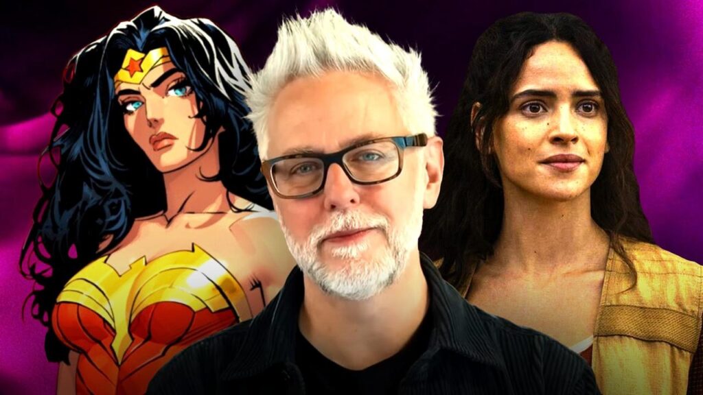 James Gunn’s Rumored Wonder Woman Casting Suffers Setback Following New Man of Tomorrow Set Photos James Gunn, Adria Arjona, Wonder Woman.