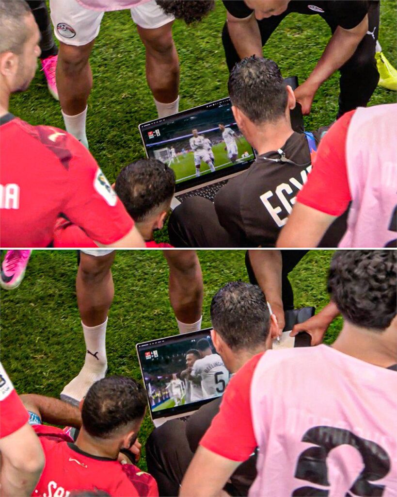 Egypt’s coach played Real Madrid highlights for his team before penalty kicks, they went on to win the match against Australia