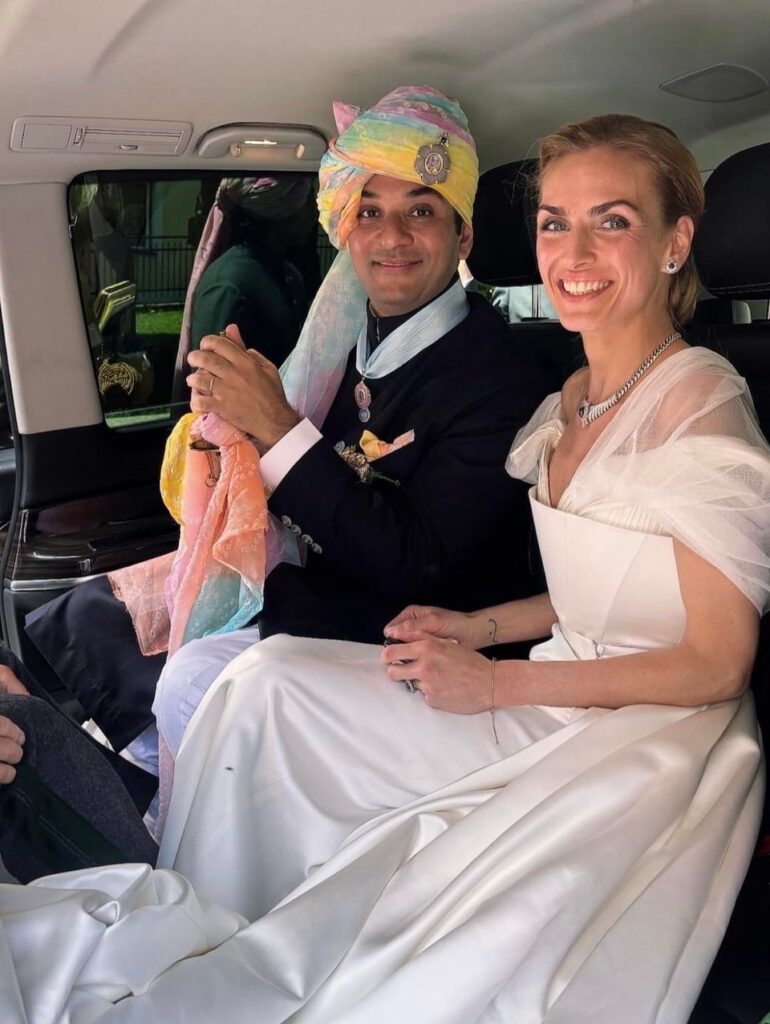 Indian Prince Marries Austrian Countess Indian Prince Marries Austrian Countess