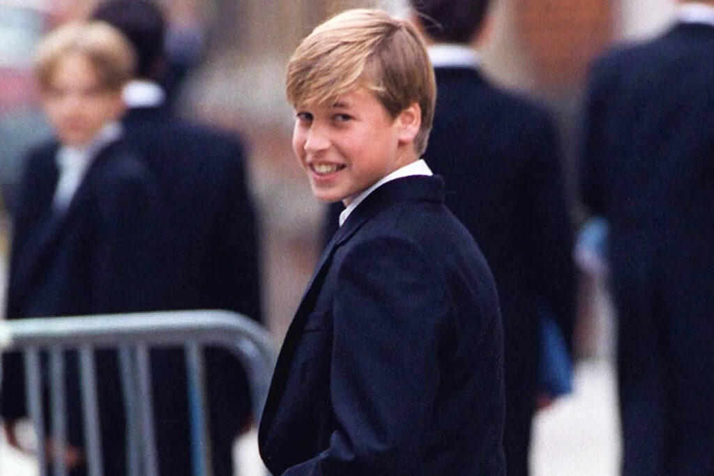 See 11 Throwback Photos of Prince William at 13 Years Old — the Same Age as Lookalike Son Prince George