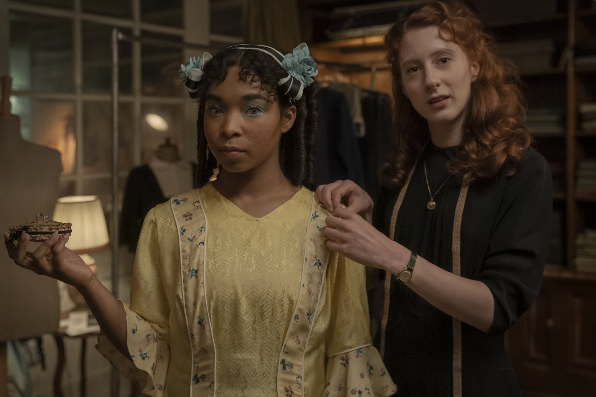 Delainey Hayles as Claudia and Roxane Duran as Madeleine in